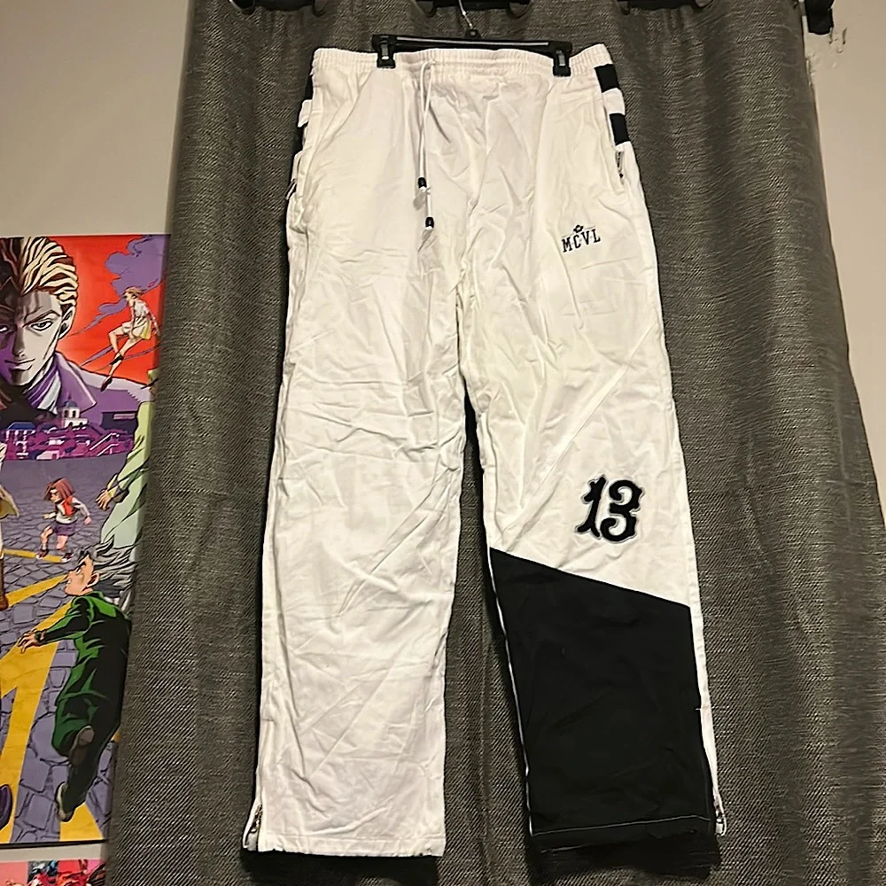 Y2K Streetwear Mesh Pants 2000โs - Picture 1 of 12